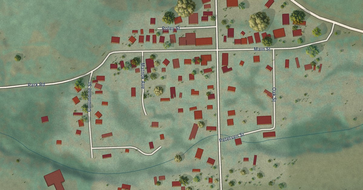 Map of Rye, Colorado in 2026