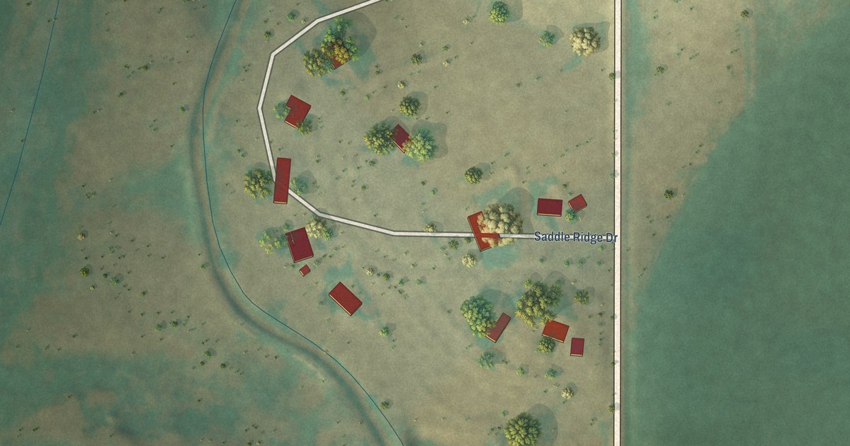 Map of Saddle Ridge, Colorado in 2026