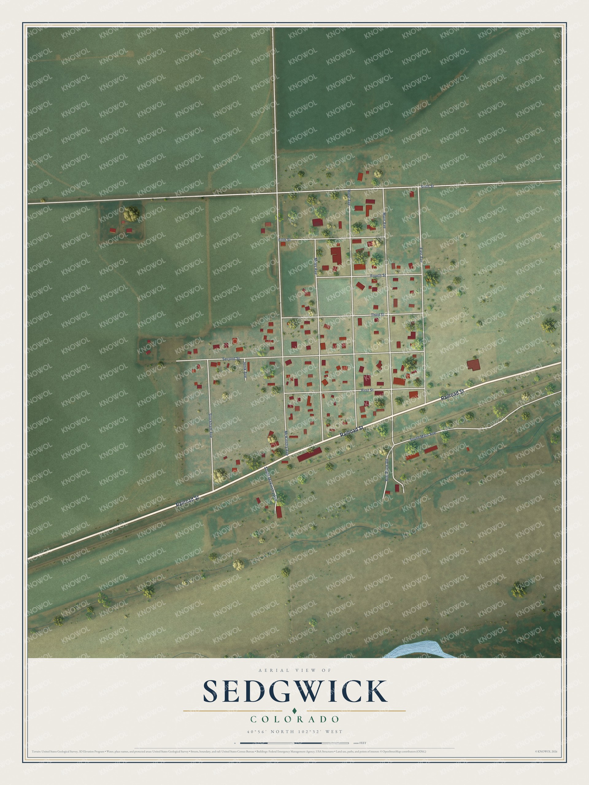 Watermarked full-map preview of Sedgwick, Colorado