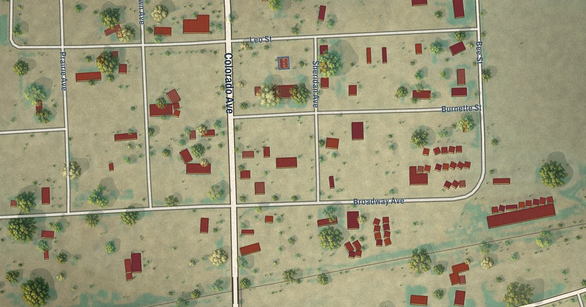 Map of Sheridan Lake, Colorado in 2026
