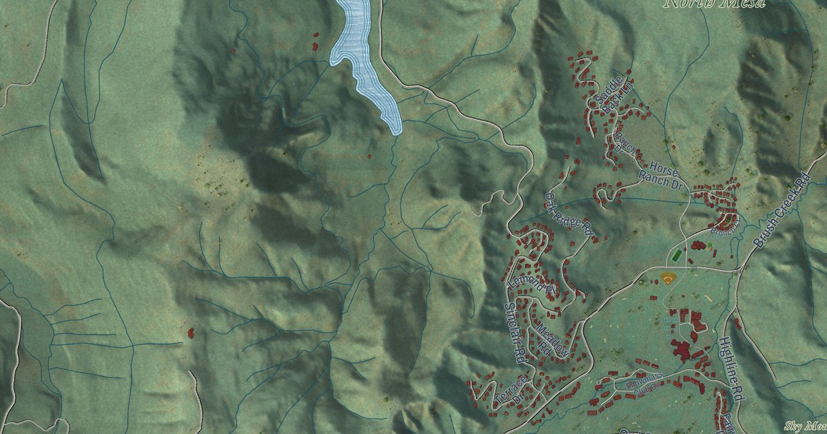 Map of Snowmass Village, Colorado in 2026