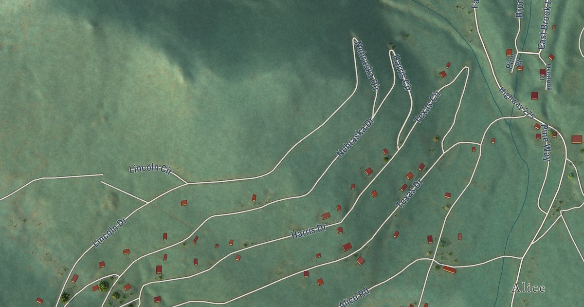 Map of St. Mary’s, Colorado in 2026