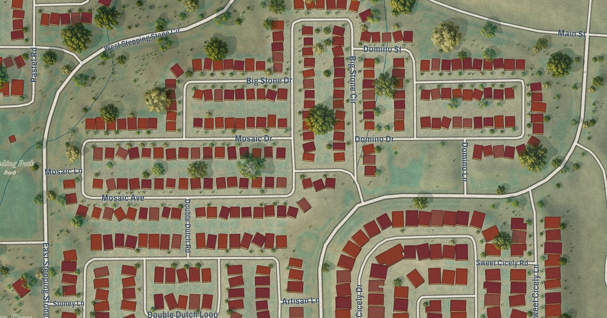 Map of Stepping Stone, Colorado in 2026
