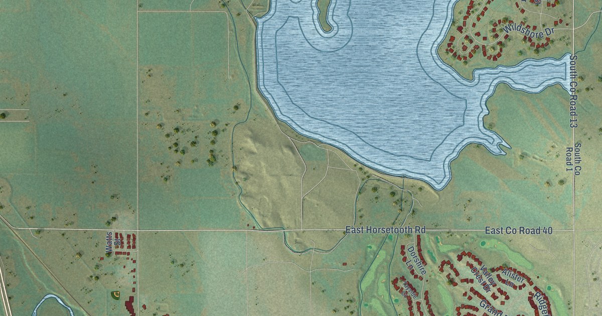 Map of Timnath, Colorado in 2026