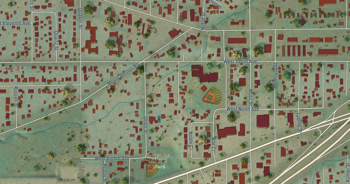 Map of West Pleasant View, Colorado in 2026