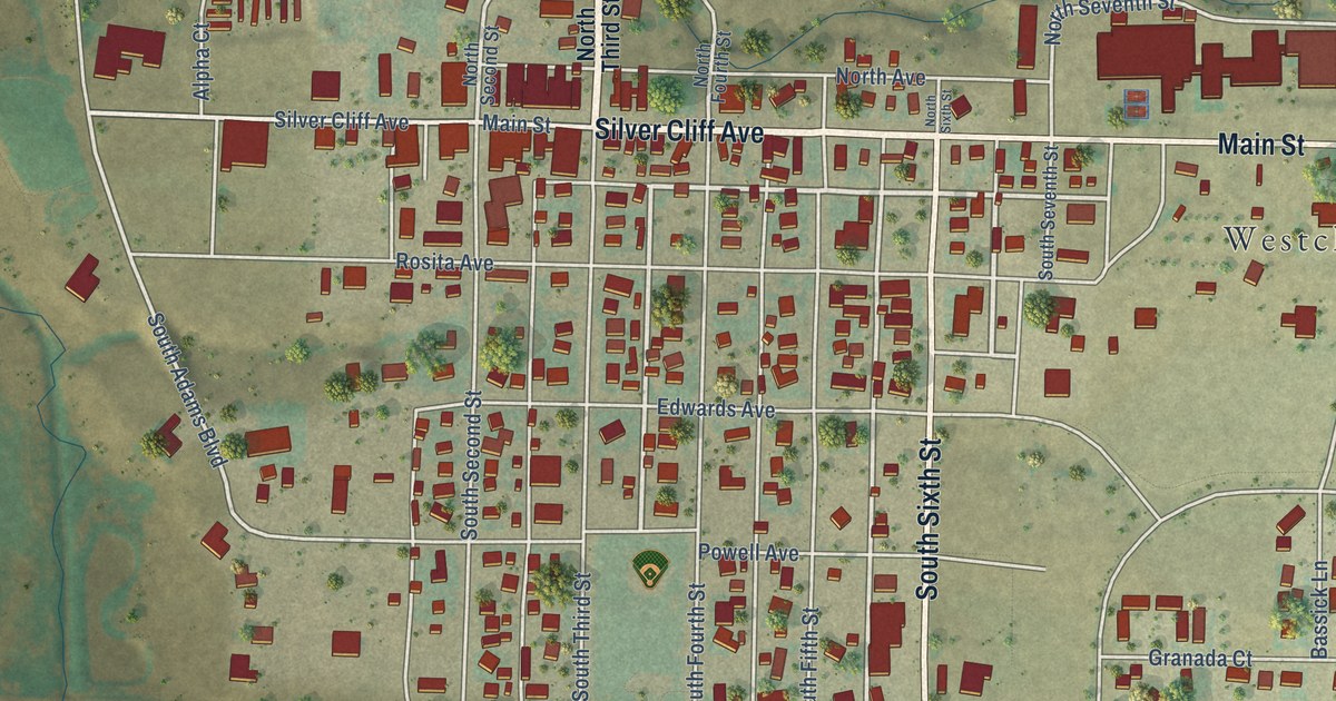 Map of Westcliffe, Colorado in 2026