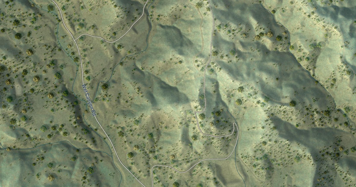 Detailed Map of Weston, Colorado