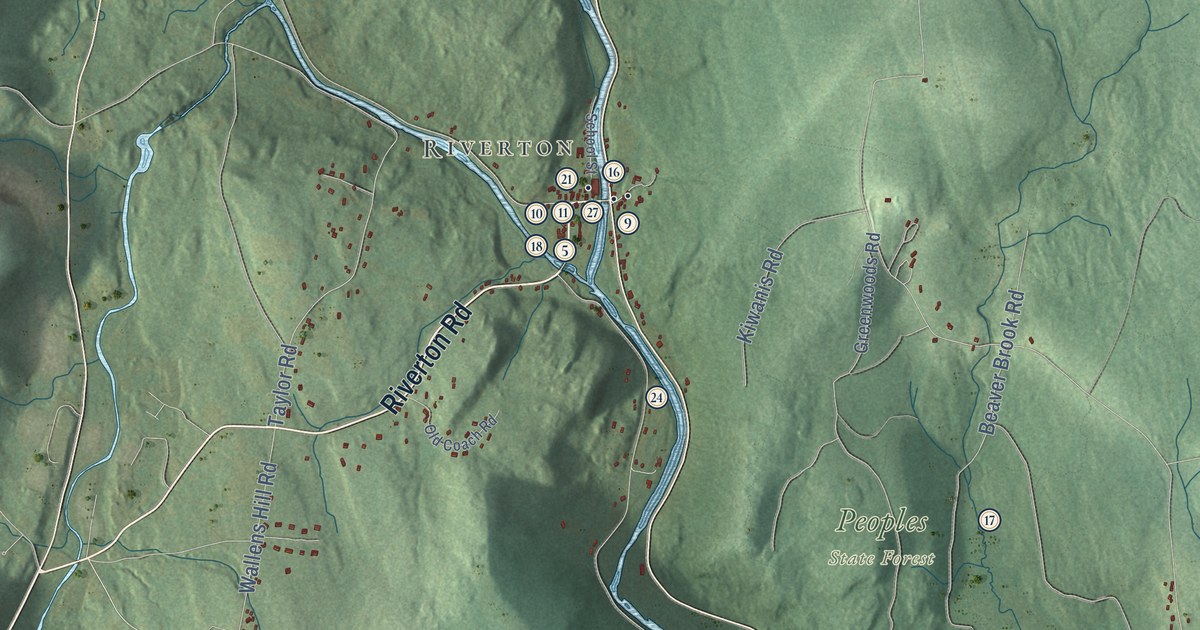 Map of Barkhamsted, Connecticut in 2026