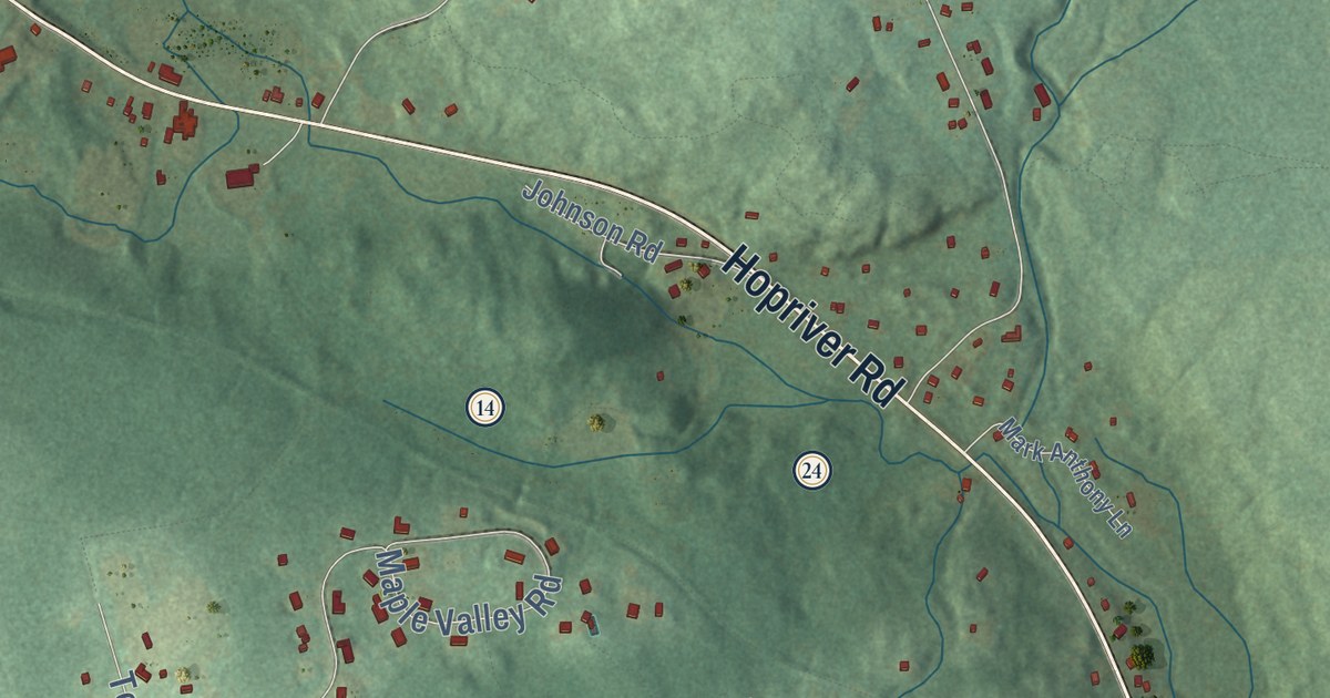 Map of Bolton, Connecticut in 2026