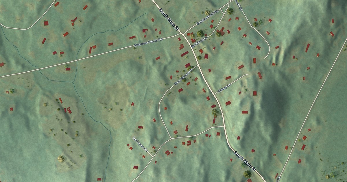 Map of Botsford, Connecticut in 2026