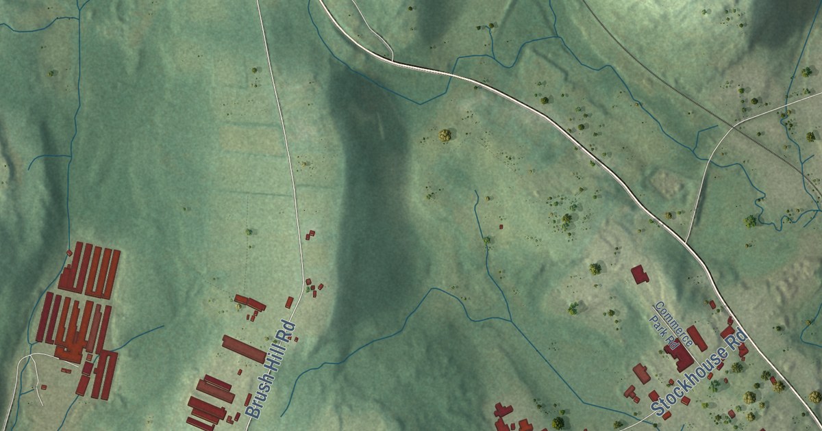 Map of Bozrah, Connecticut in 2026