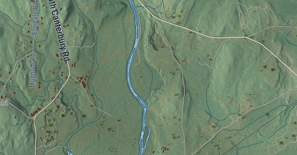 Map of Canterbury, Connecticut in 2026