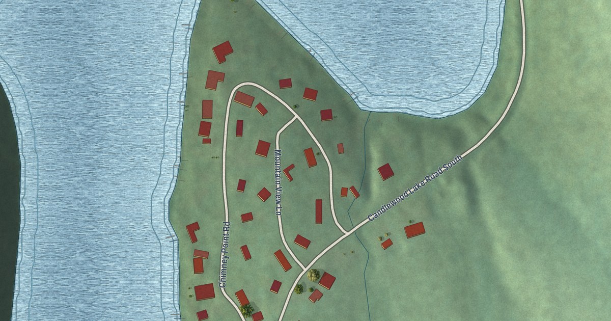 Map of Chimney Point, Connecticut in 2026