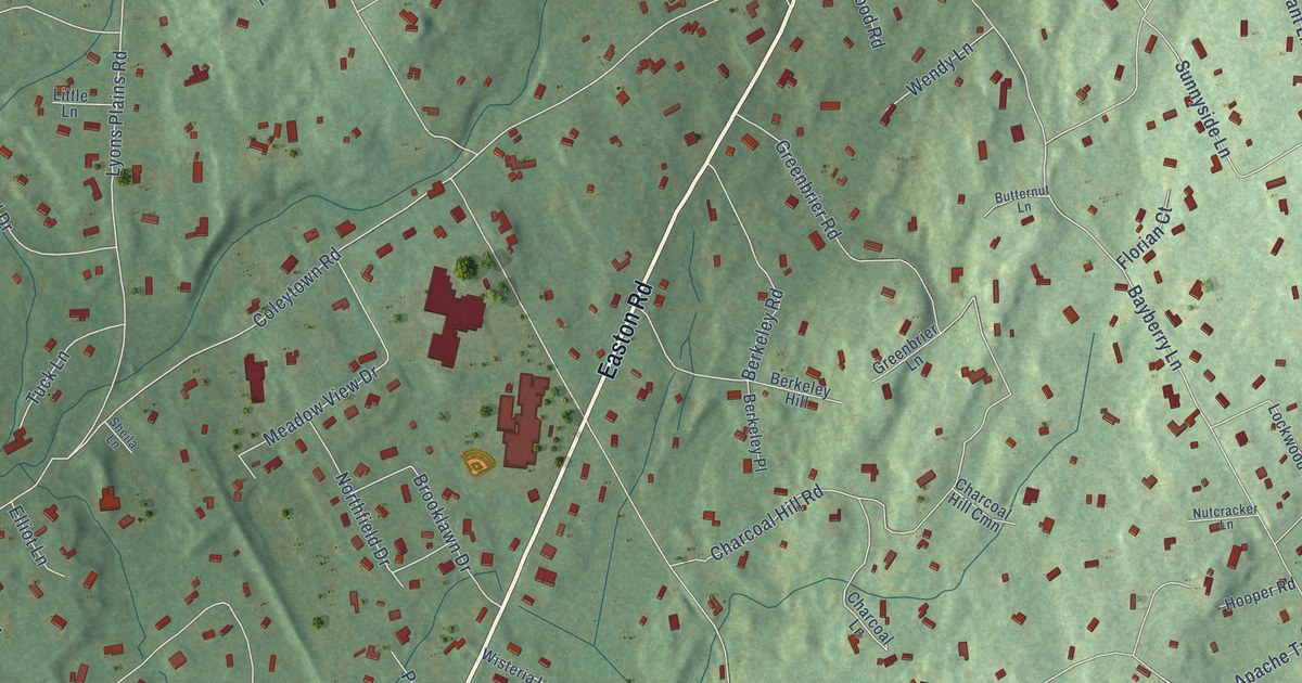 Map of Coleytown, Connecticut in 2026
