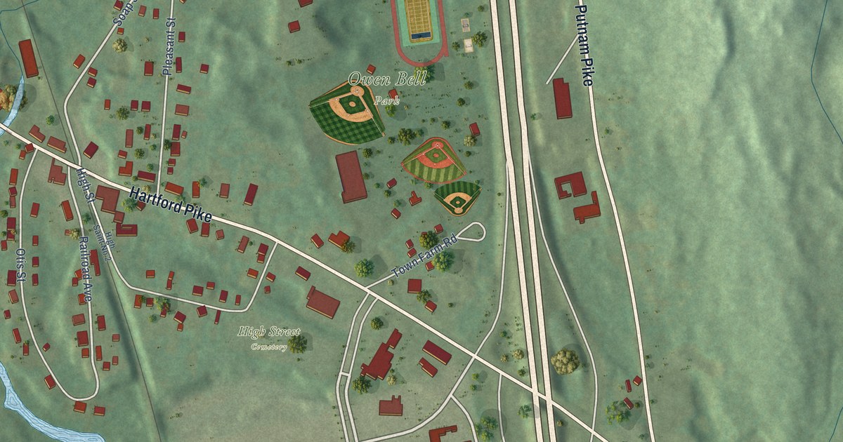 Map of Dayville, Connecticut in 2026