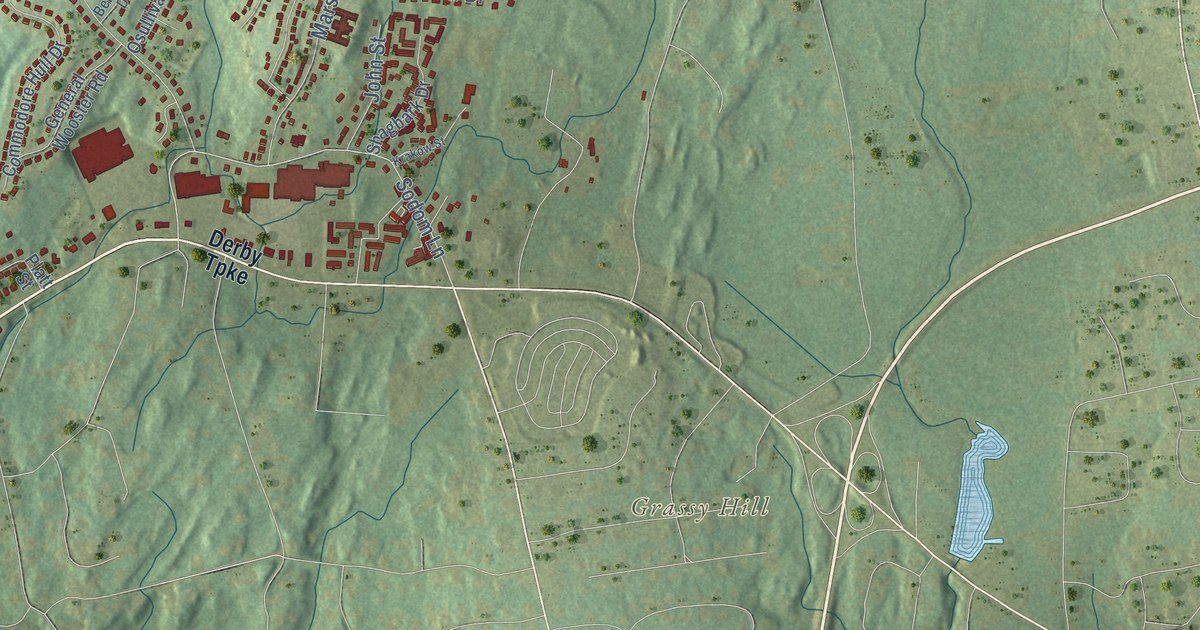 Map of Derby, Connecticut in 2026