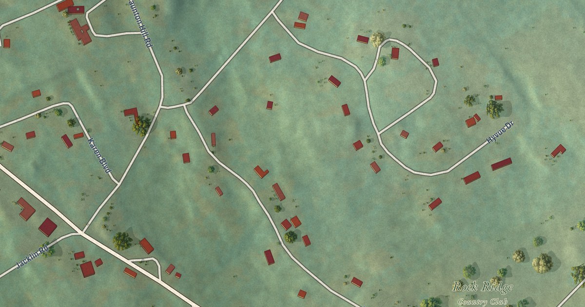 Map of Dodgingtown, Connecticut in 2026