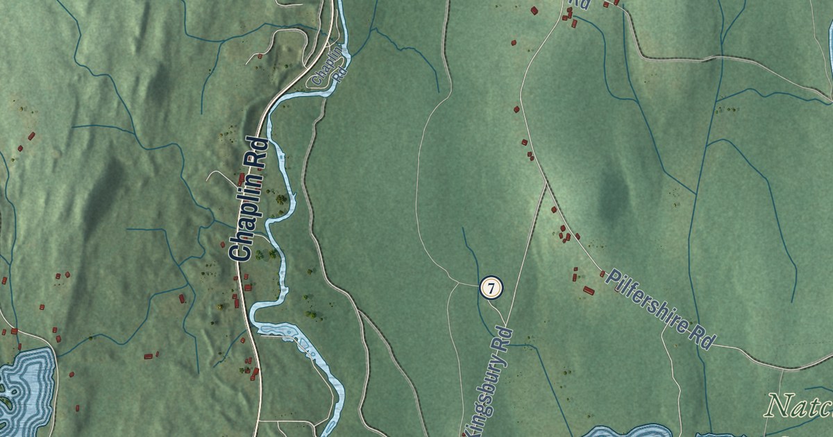 Map of Eastford, Connecticut in 2026