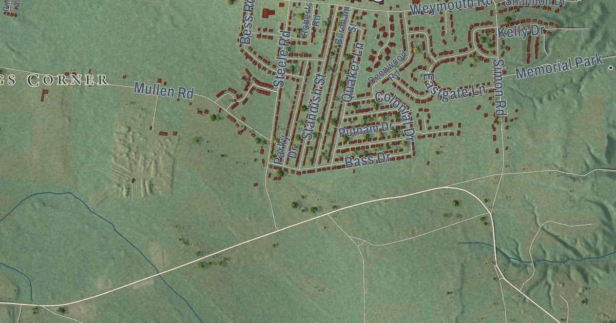 Map of Enfield, Connecticut in 2026
