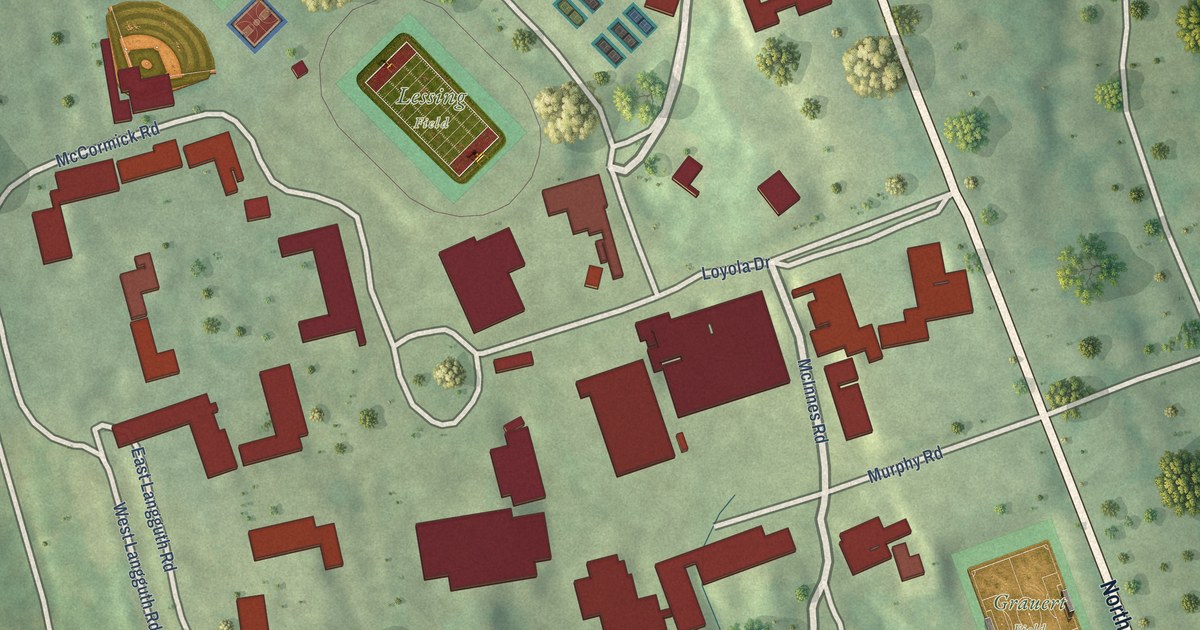 Map of Fairfield University, Connecticut in 2026