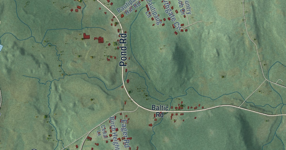 Map of Franklin, Connecticut in 2026