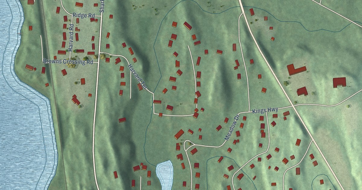 Map of Gales Ferry, Connecticut in 2026