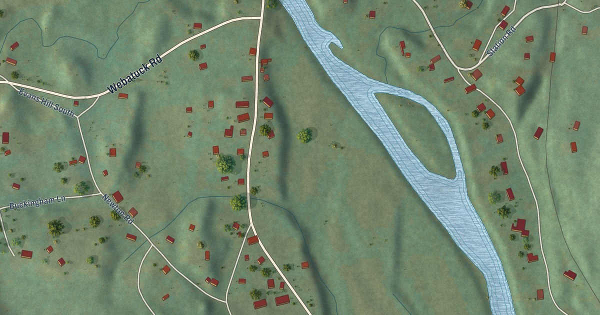 Map of Gaylordsville, Connecticut in 2026