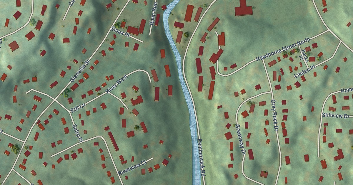 Map of Glenville, Connecticut in 2026