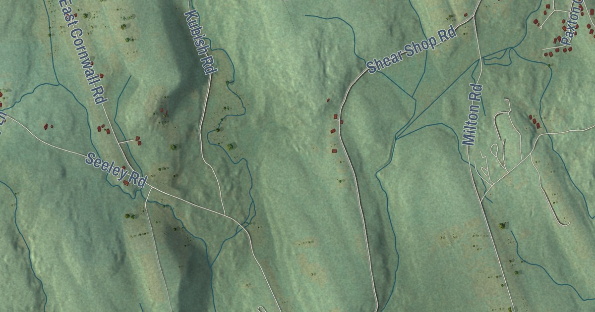 Map of Goshen, Connecticut in 2026