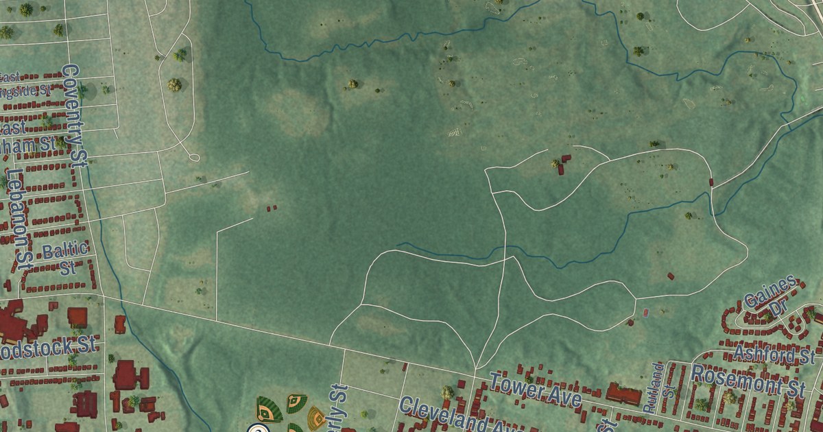 Map of Hartford, Connecticut in 2026