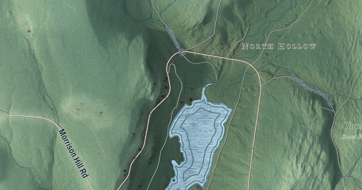 Map of Hartland, Connecticut in 2026