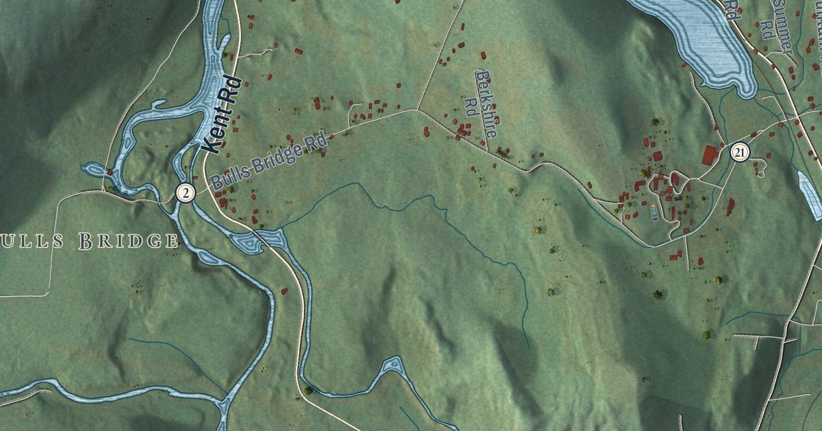 Map of Kent, Connecticut in 2026