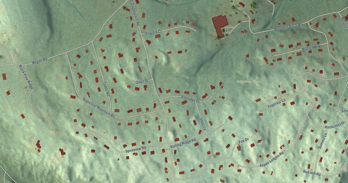 Map of Lakes West, Connecticut in 2026