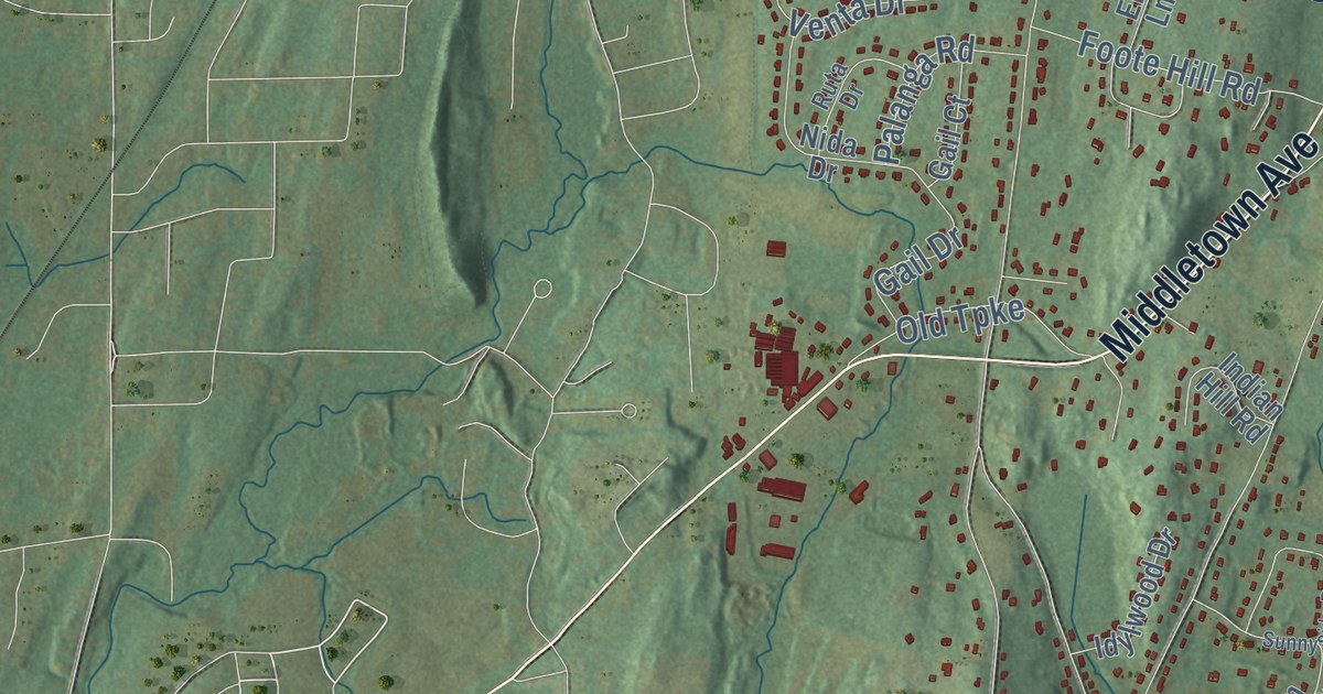 Map of North Branford, Connecticut in 2026