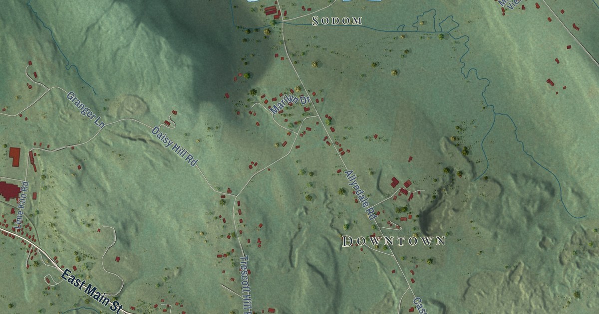 Map of North Canaan, Connecticut in 2026