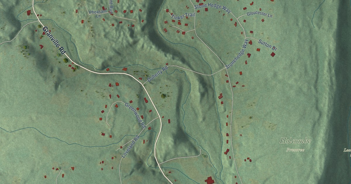 Map of North Granby, Connecticut in 2026
