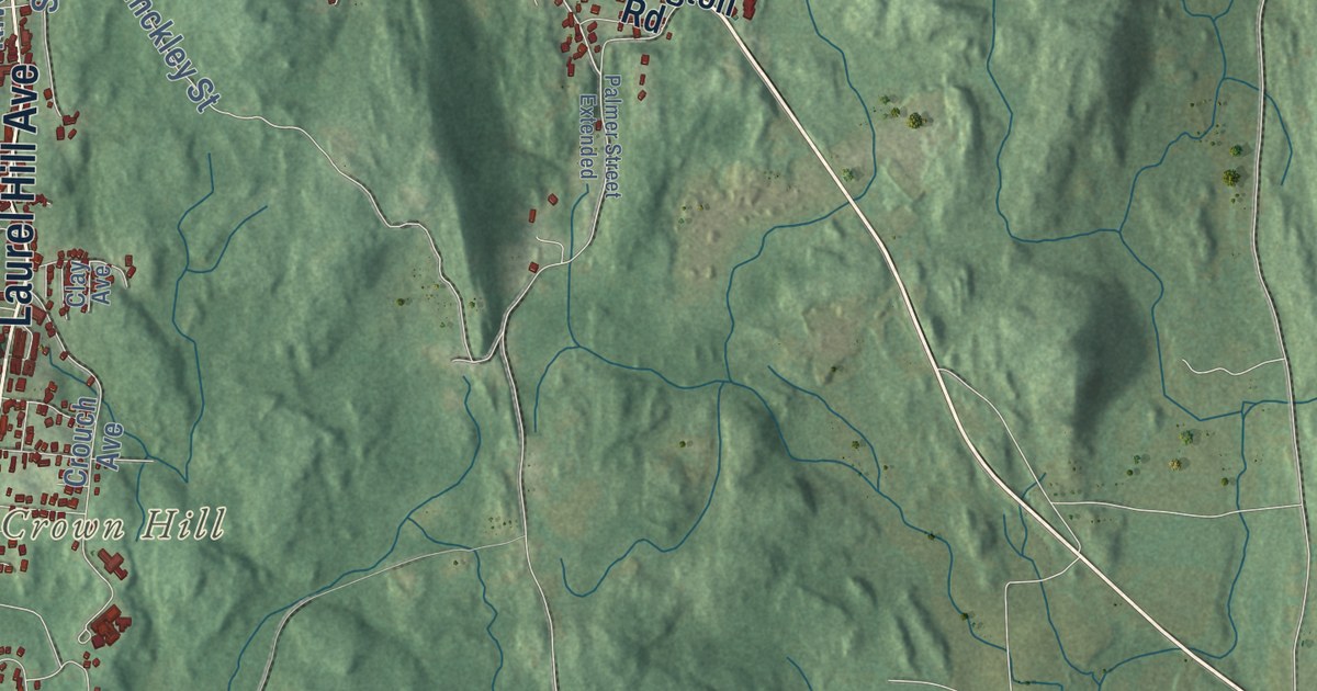 Map of Norwich, Connecticut in 2026