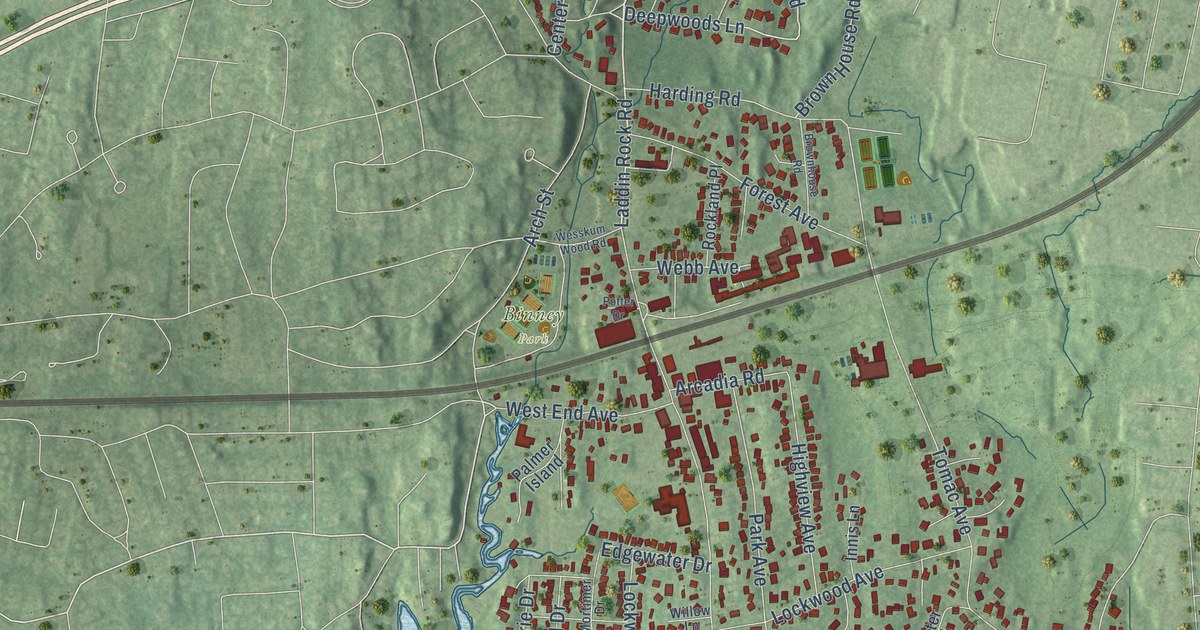 Map of Old Greenwich, Connecticut in 2026