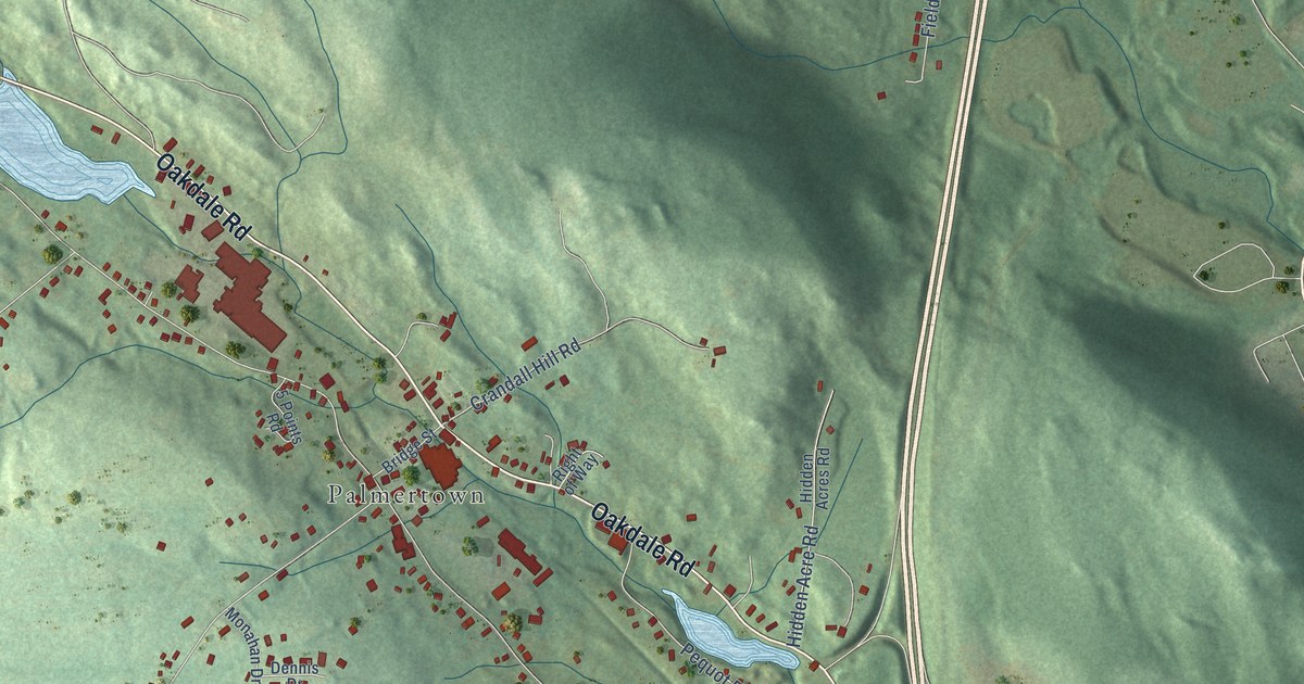 Map of Oxoboxo River, Connecticut in 2026