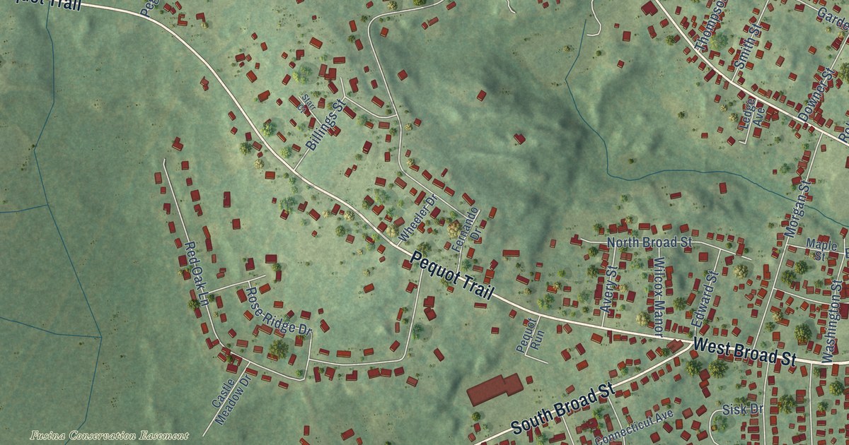 Map of Pawcatuck, Connecticut in 2026