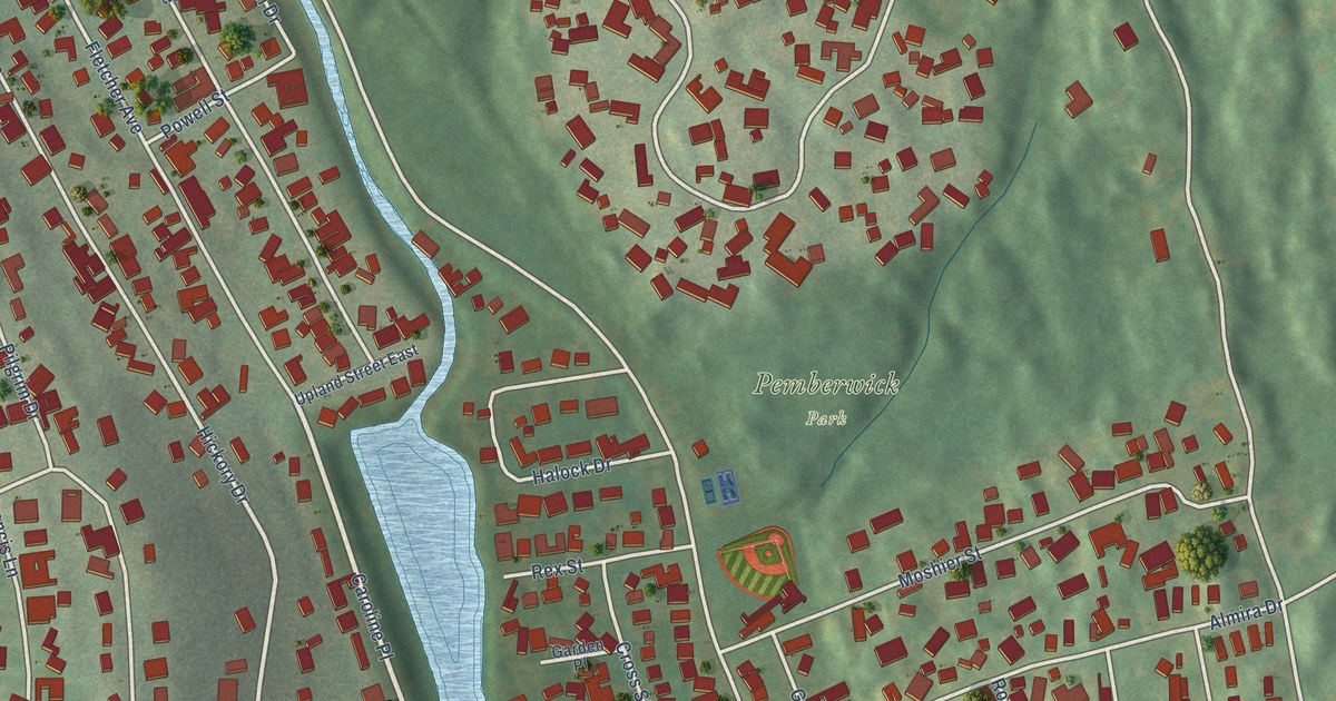 Map of Pemberwick, Connecticut in 2026