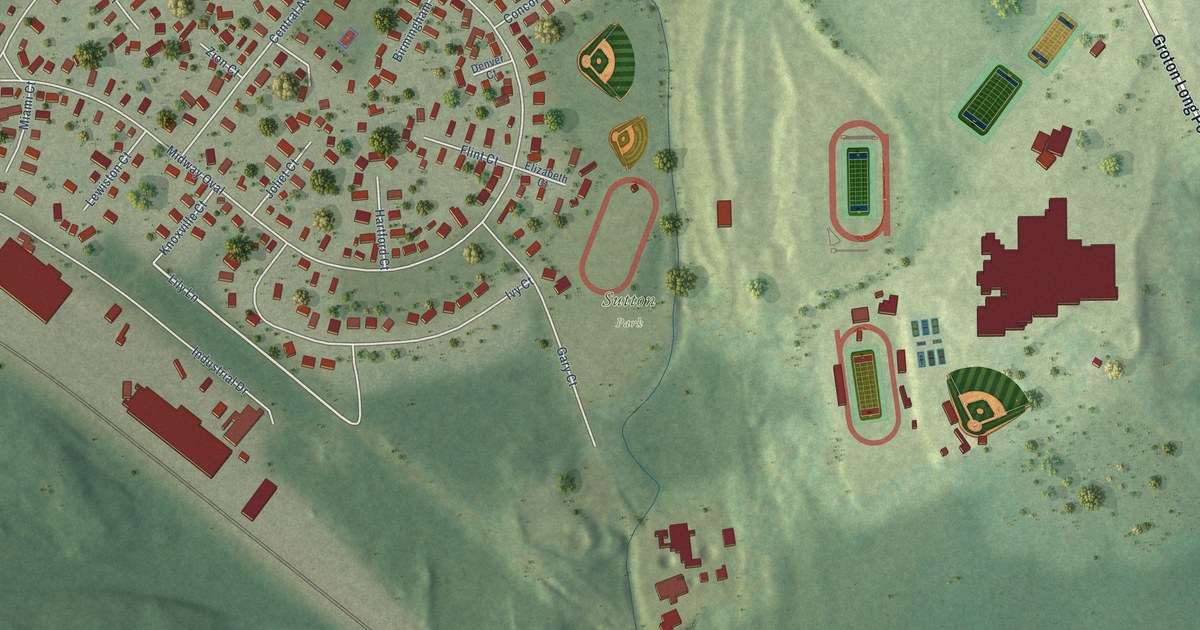 Map of Poquonock Bridge, Connecticut in 2026
