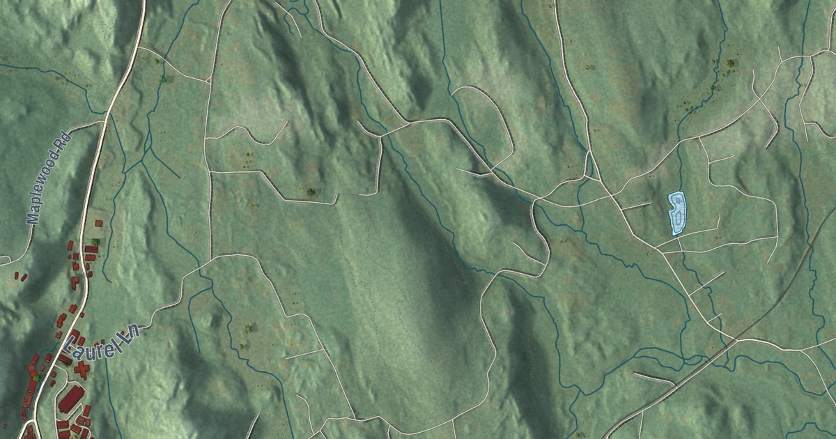 Map of Ridgefield, Connecticut in 2026