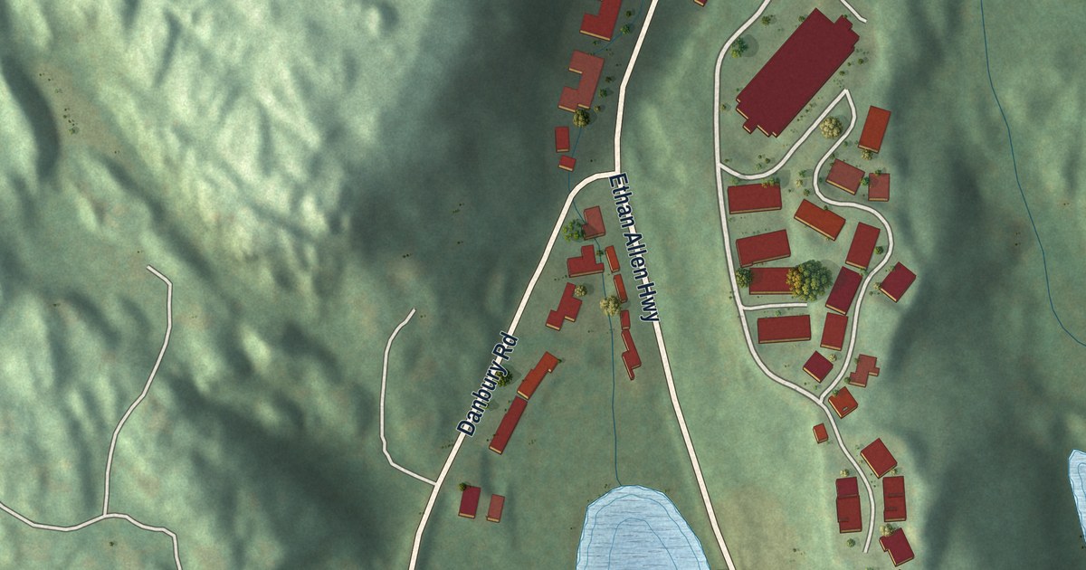 Map of Route 7 Gateway, Connecticut in 2026