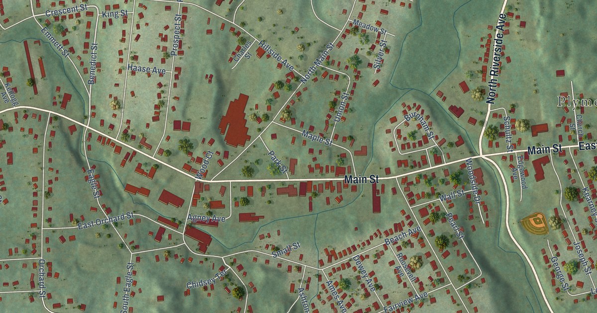 Map of Terryville, Connecticut in 2026