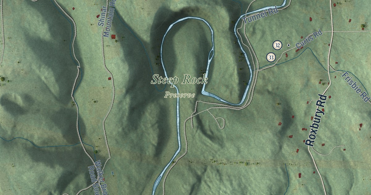 Map of Washington, Connecticut in 2026