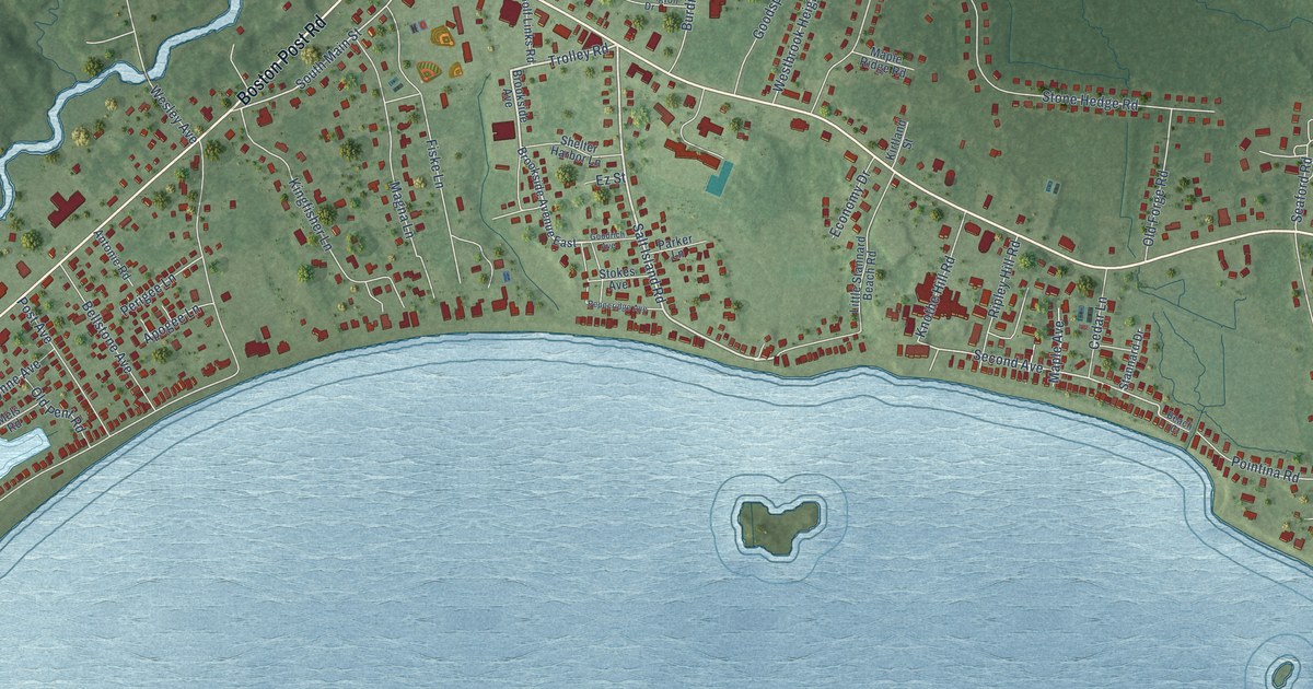 Map of Westbrook Center, Connecticut in 2026