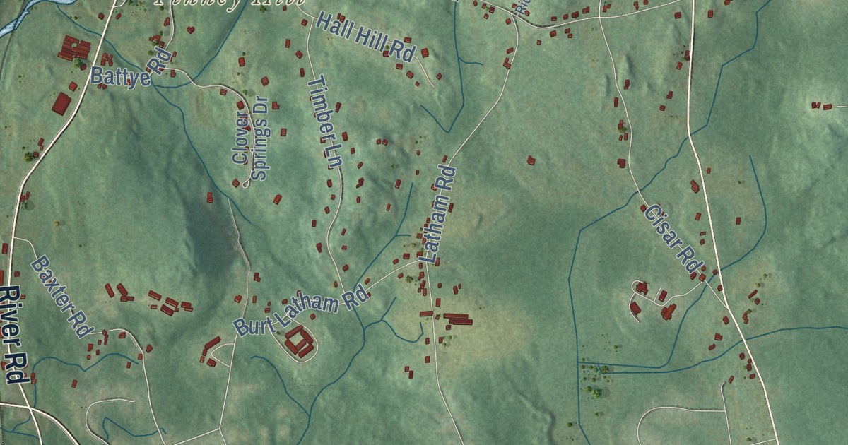 Map of Willington, Connecticut in 2026