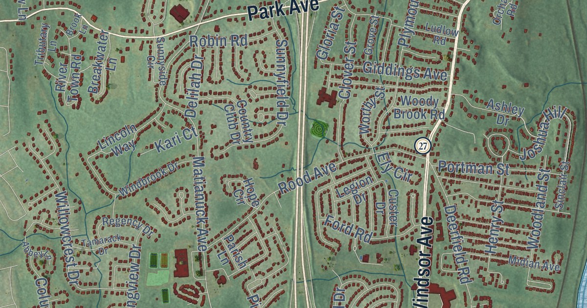 Map of Windsor, Connecticut in 2026
