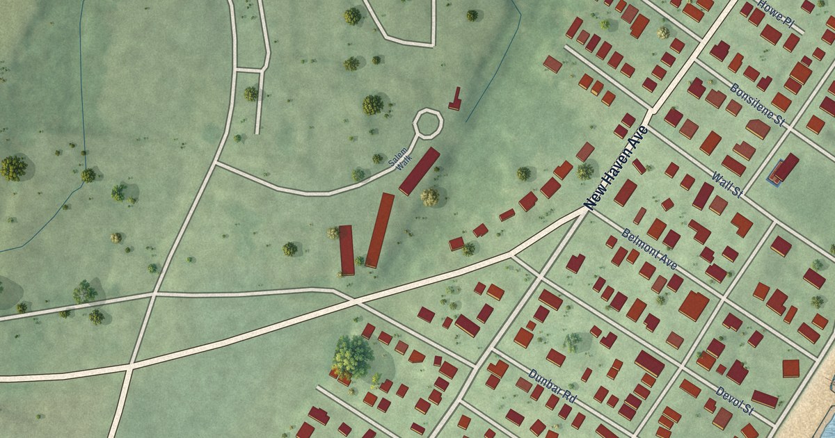 Map of Woodmont, Connecticut in 2026